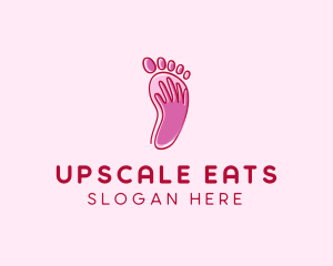 Foot Massage Spa  logo design