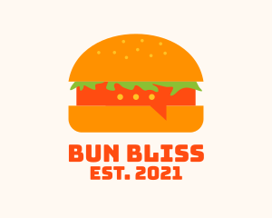 Hamburger Food Chat  logo