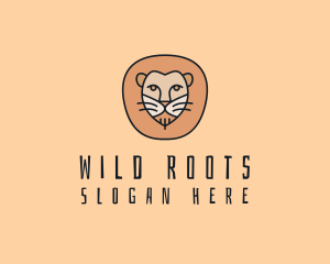 Wild Lion Safari  logo design