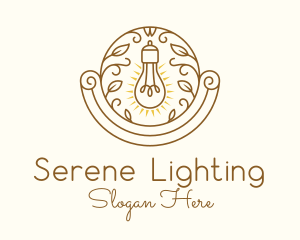 Decorative Light Bulb logo