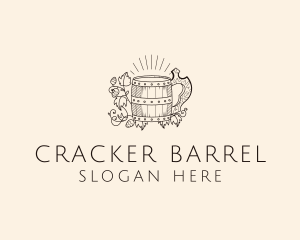 Beer Barrel Brewery logo design