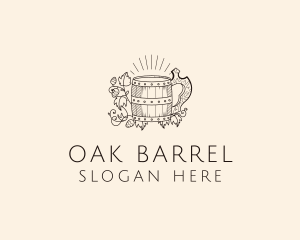 Beer Barrel Brewery logo design