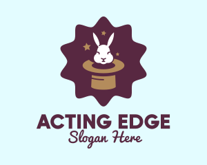 Magic Rabbit Hat logo design