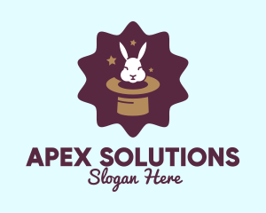 Magic Rabbit Hat logo design