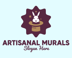 Magic Rabbit Hat logo design