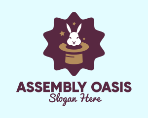 Magic Rabbit Hat logo design