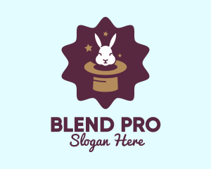 Magic Rabbit Hat logo design