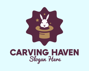 Magic Rabbit Hat logo design