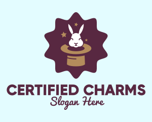 Magic Rabbit Hat logo design