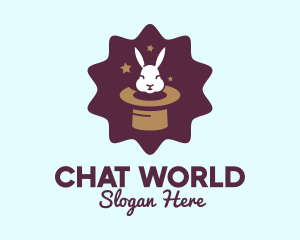 Magic Rabbit Hat logo design