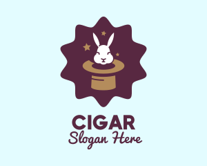 Magic Rabbit Hat logo design