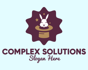 Magic Rabbit Hat logo design