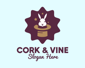 Magic Rabbit Hat logo design