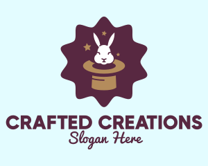 Magic Rabbit Hat logo design