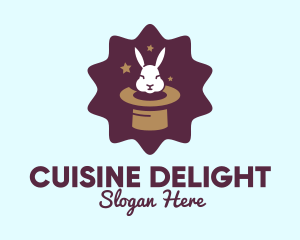 Magic Rabbit Hat logo design