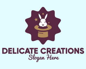 Magic Rabbit Hat logo design