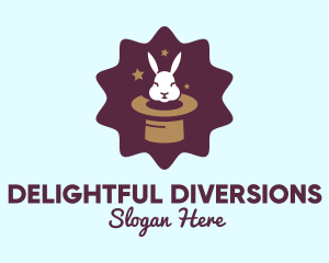 Magic Rabbit Hat logo design