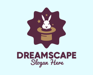 Magic Rabbit Hat logo design