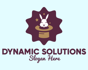 Magic Rabbit Hat logo design