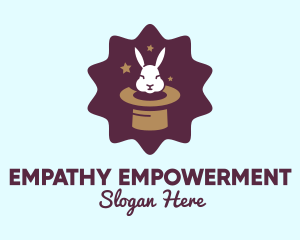 Magic Rabbit Hat logo design