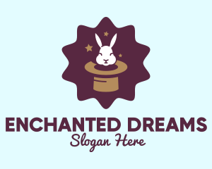 Magic Rabbit Hat logo design