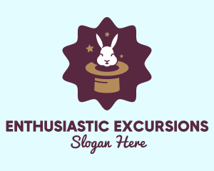 Magic Rabbit Hat logo design