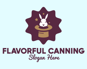 Magic Rabbit Hat logo design