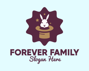 Magic Rabbit Hat logo design