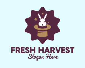 Magic Rabbit Hat logo design