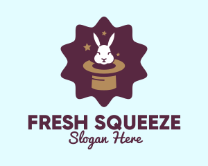 Magic Rabbit Hat logo design