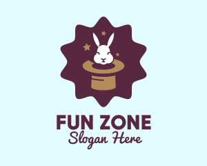 Magic Rabbit Hat logo design