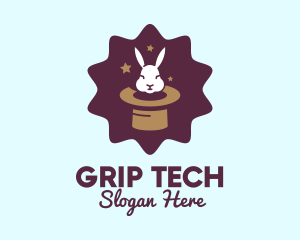 Magic Rabbit Hat logo design