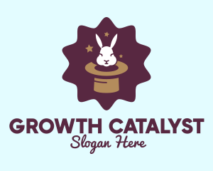 Magic Rabbit Hat logo design