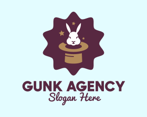 Magic Rabbit Hat logo design