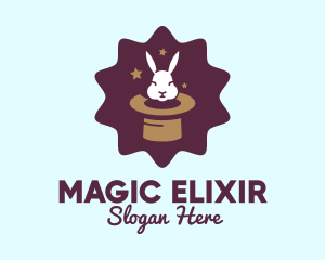 Magic Rabbit Hat logo design