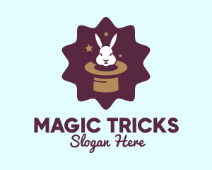 Magic Rabbit Hat logo design