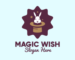 Magic Rabbit Hat logo design