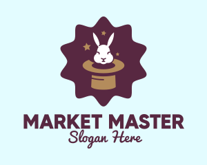 Magic Rabbit Hat logo design