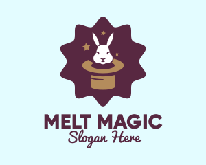 Magic Rabbit Hat logo design