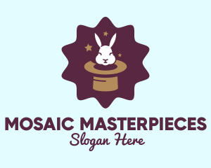 Magic Rabbit Hat logo design