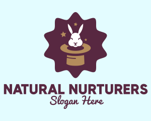 Magic Rabbit Hat logo design