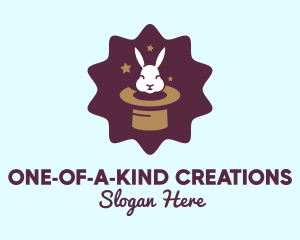 Magic Rabbit Hat logo design