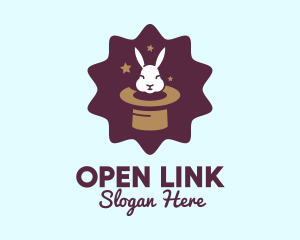 Magic Rabbit Hat logo design