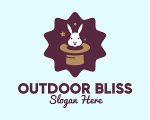 Magic Rabbit Hat logo design