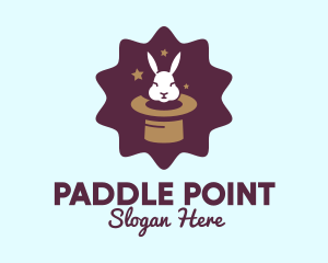 Magic Rabbit Hat logo design