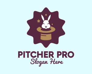 Magic Rabbit Hat logo design