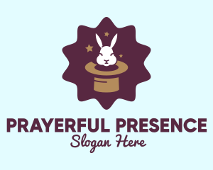 Magic Rabbit Hat logo design