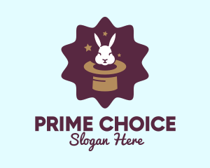 Magic Rabbit Hat logo design