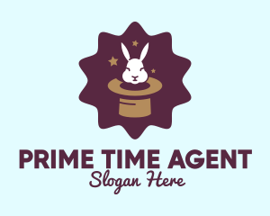 Magic Rabbit Hat logo design