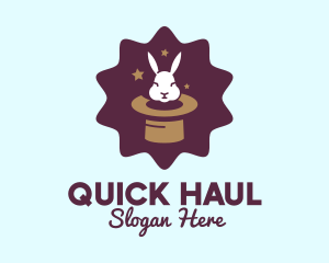 Magic Rabbit Hat logo design